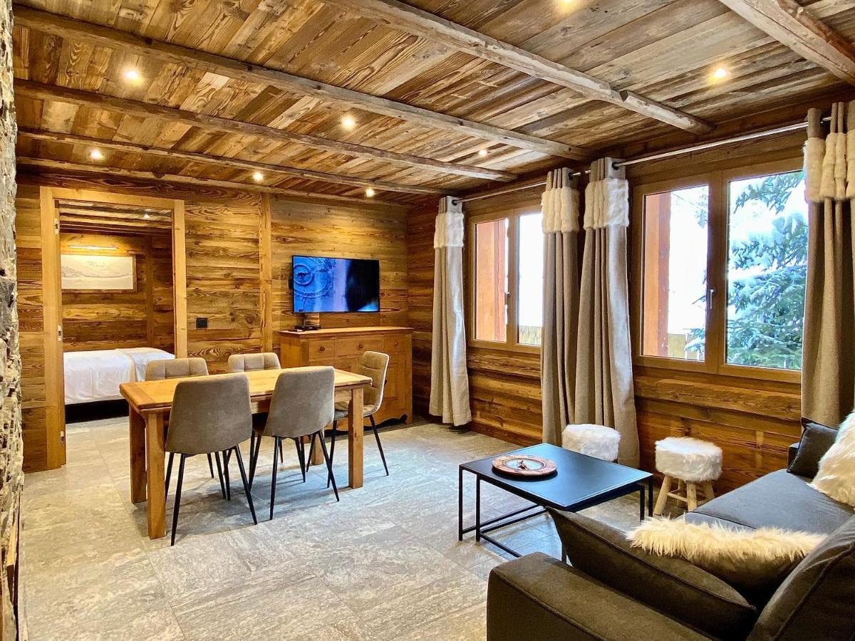 Chalet des Cocales Résidence Séjour et B&B - Appartement Pin Cembro Bessans Extérieur photo