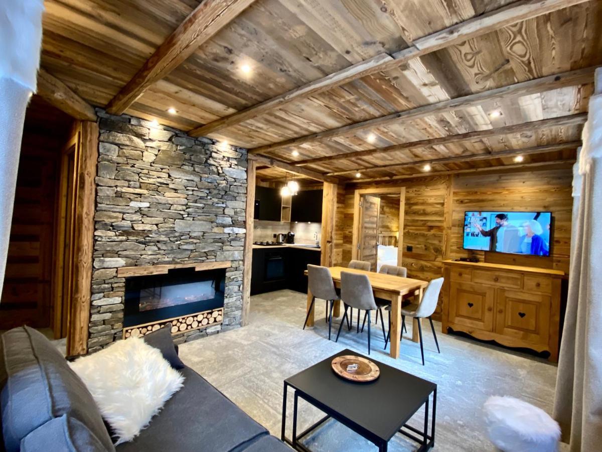 Chalet des Cocales Résidence Séjour et B&B - Appartement Pin Cembro Bessans Extérieur photo
