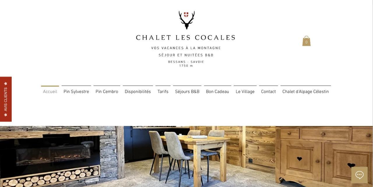 Chalet des Cocales Résidence Séjour et B&B - Appartement Pin Cembro Bessans Extérieur photo